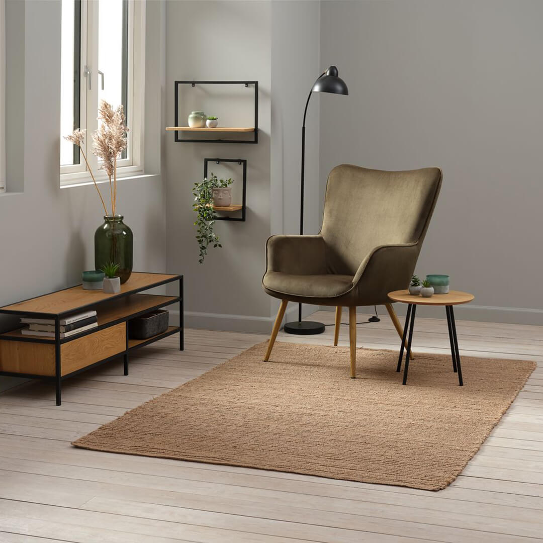 Armchair Corduroy Green - obrazek 3